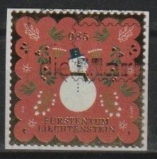 Liechtenstein Michel 1962 (kerst), Ophalen of Verzenden, Overige landen, Gestempeld