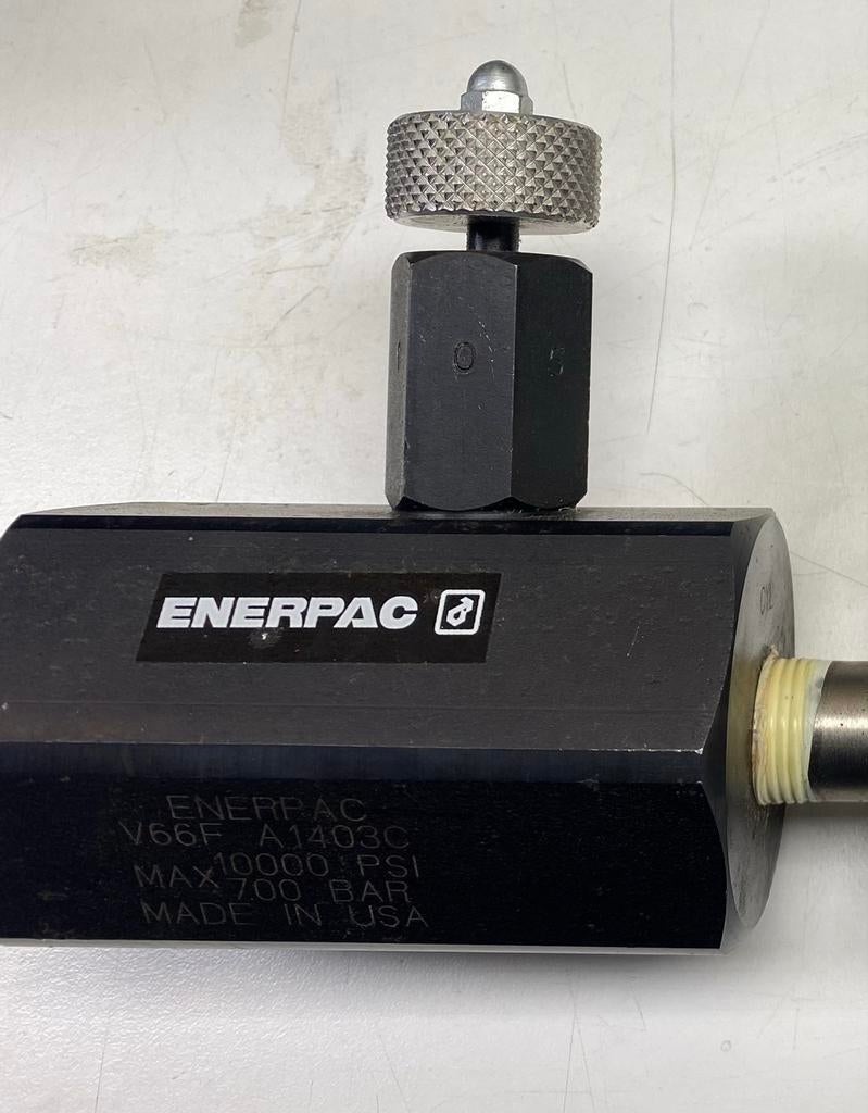Enerpac Naald Afsluiter V66F A1403C - Zo goed als nieuw, Doe-het-zelf en Verbouw, Ophalen of Verzenden, Zo goed als nieuw