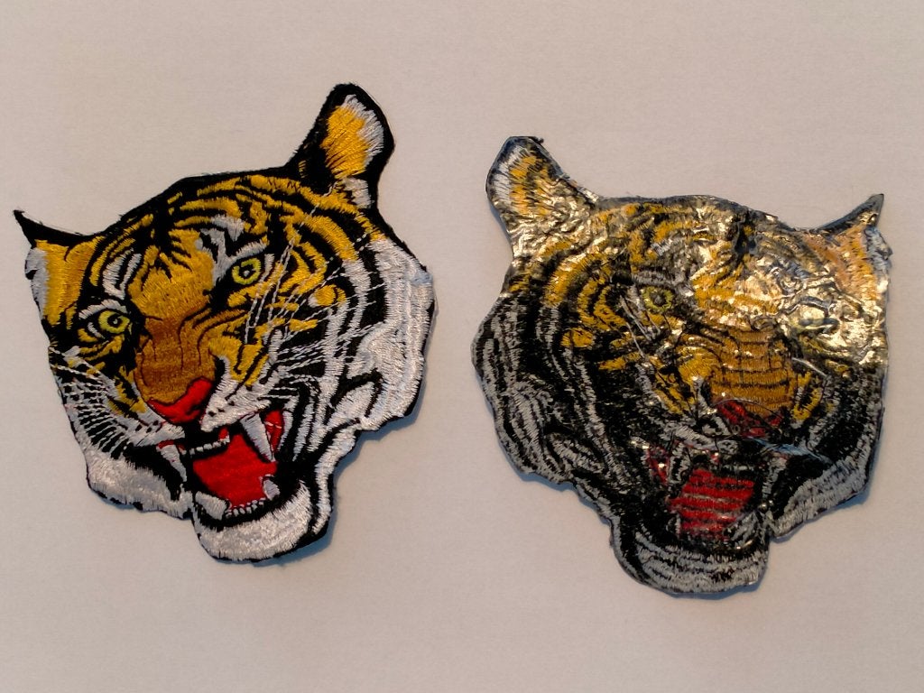 Tijger tijgerkop tijgerhoofd vintage logo patch embleem, Verzenden, Nieuw
