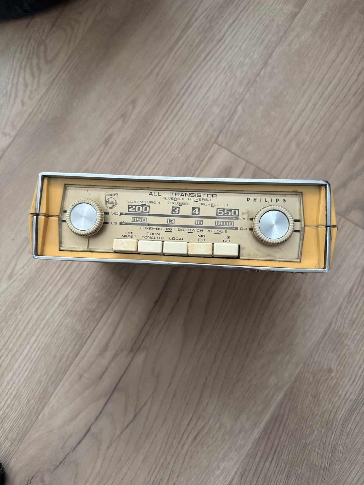 Vintage Philips All Transistor Radio, Audio, Tv en Foto, Ophalen of Verzenden, Gebruikt, Transistorradio