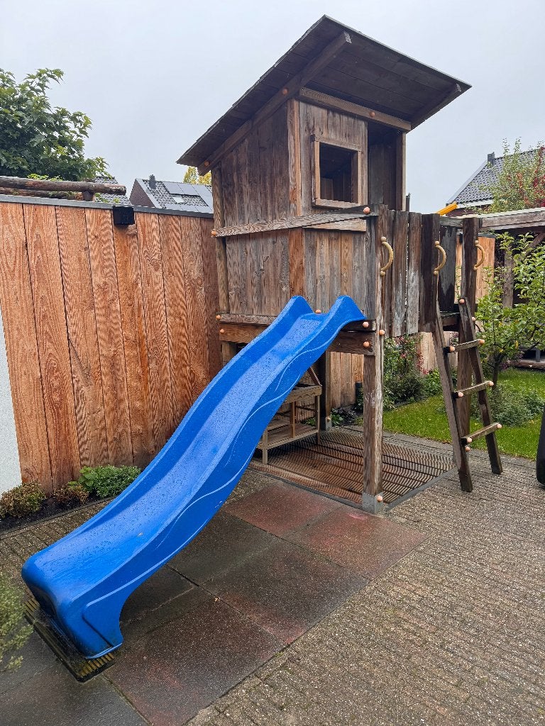 speelhuis / speeltoestel blue rabbit beachhut, Ophalen, Gebruikt, Hout