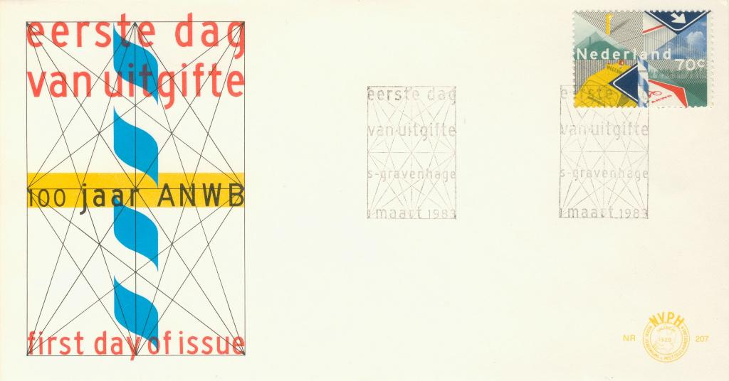Eerstedagenvelop Nederland Nr. 207., Postzegels en Munten, Ophalen of Verzenden, Onbeschreven, Nederland