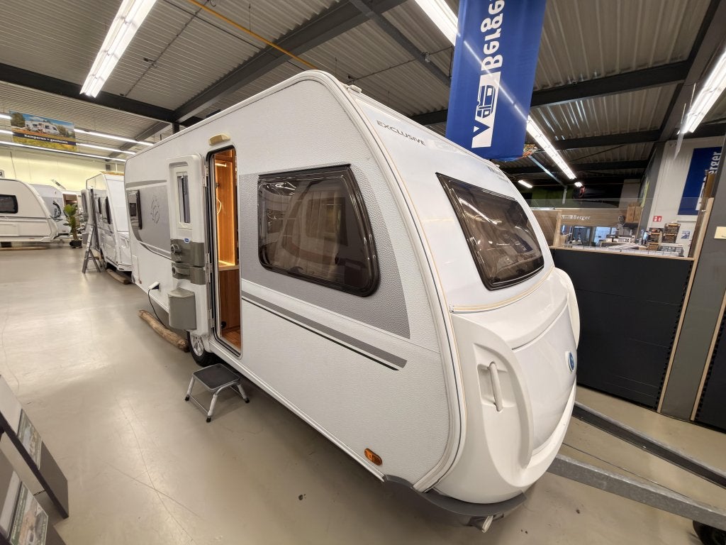 Knaus Sudwind Exclusive 580 UF met mover en voortent, Rondzit, Schokbreker, Bedrijf, Overige typen