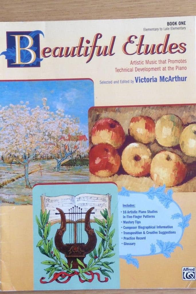 Beautiful Etudes - Book One - Victoria McArthur, Klassiek, Les of Cursus, Ophalen of Verzenden, Zo goed als nieuw