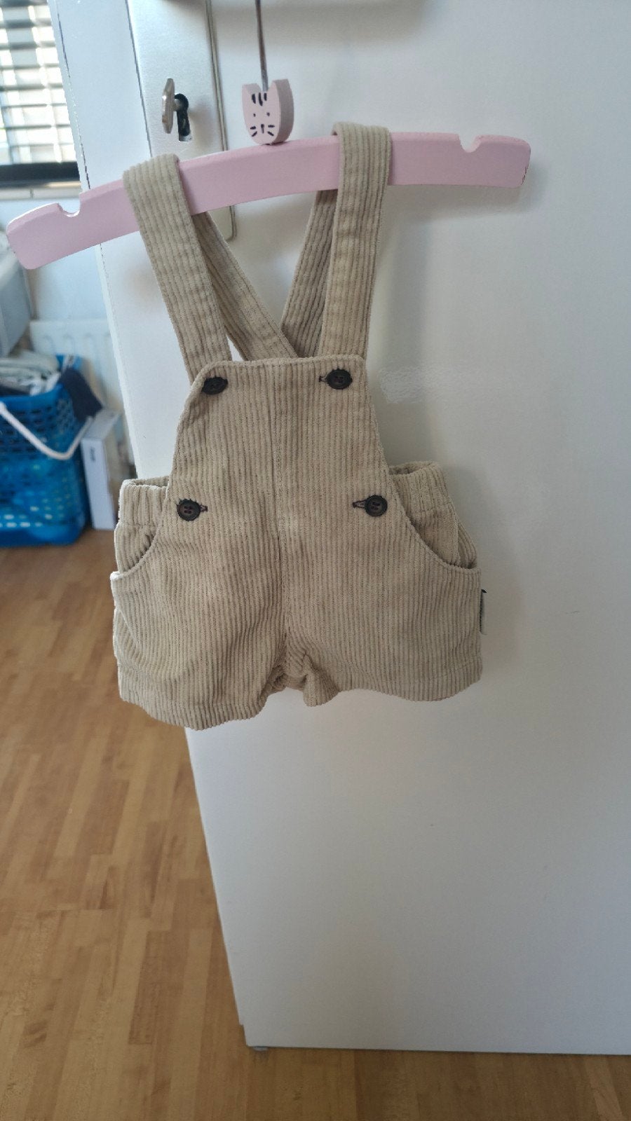 Piupiuchick Ribfluwelen Salopette Korte Broek nieuw., Ophalen of Verzenden, Zo goed als nieuw, Piupiuchick, Jongen of Meisje