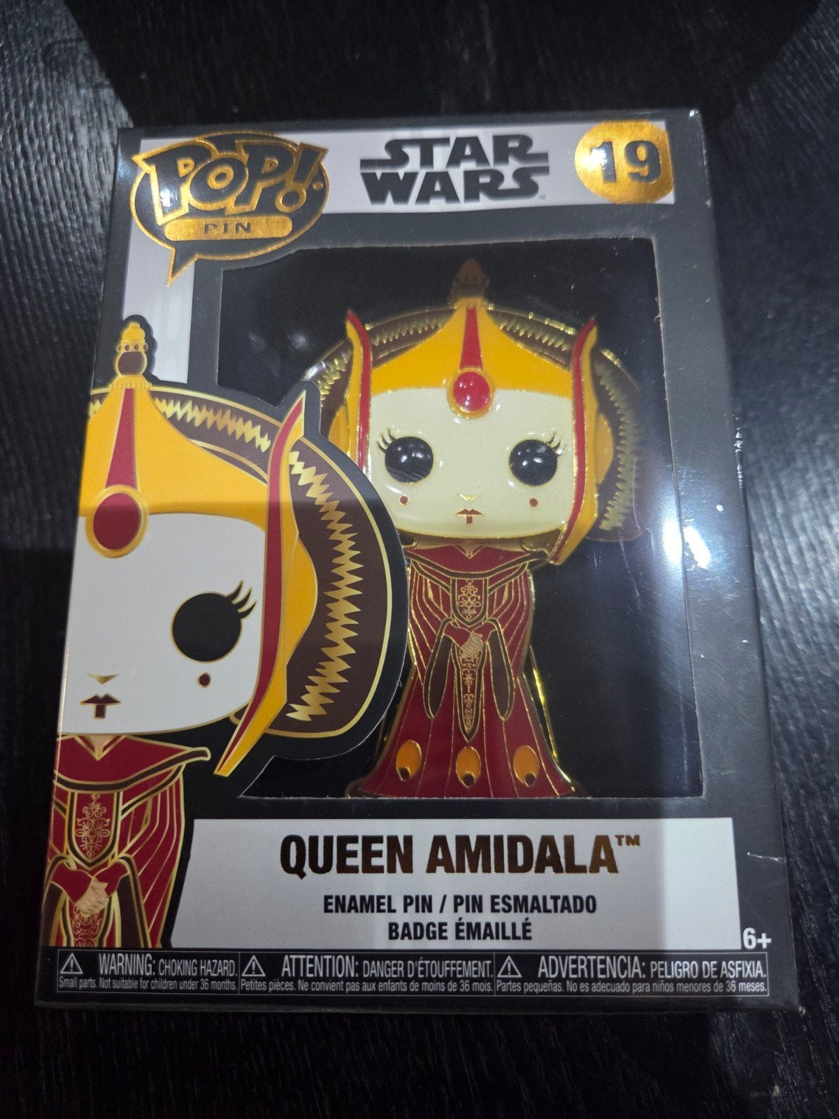 Funko Pop Pin Star Wars Queen Amidala 19, Verzamelen, Ophalen of Verzenden, Nieuw