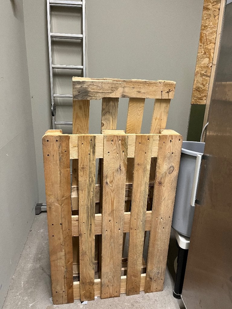 EPAL pallets gratis ophalen, Ophalen, Gebruikt, Pallet, Minder dan 200 cm