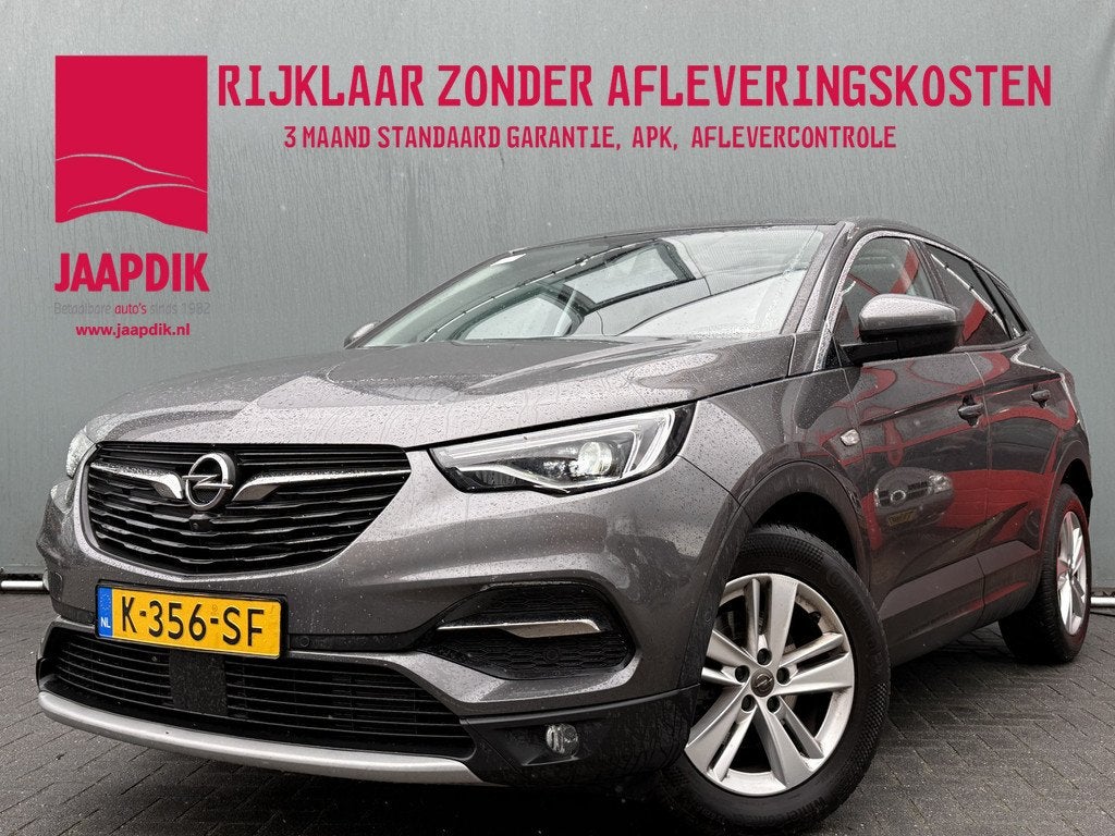 Opel Grandland X BWJ 2021 1.2 Turbo 131 PK Business Elegance, Auto's, Opel, Voorwielaandrijving, Stof, Gebruikt, 1199 cc