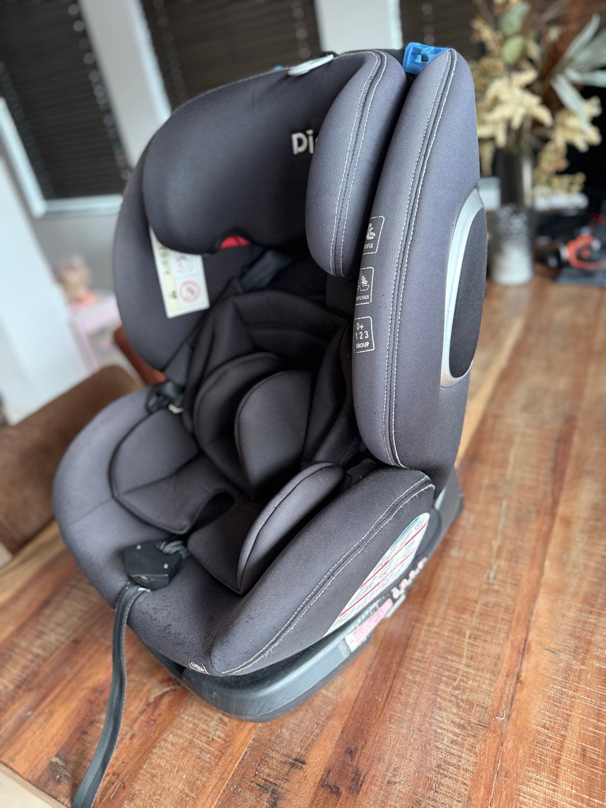 Ding autostoel 0-18 kg met Isofix, Gebruikt, 0 t/m 18 kg, Isofix, Ophalen