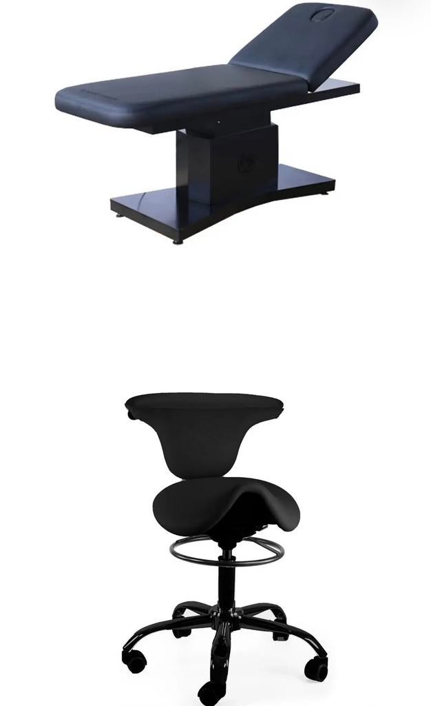 Salon set pe cosmetics, Ophalen, Zo goed als nieuw, Zwart