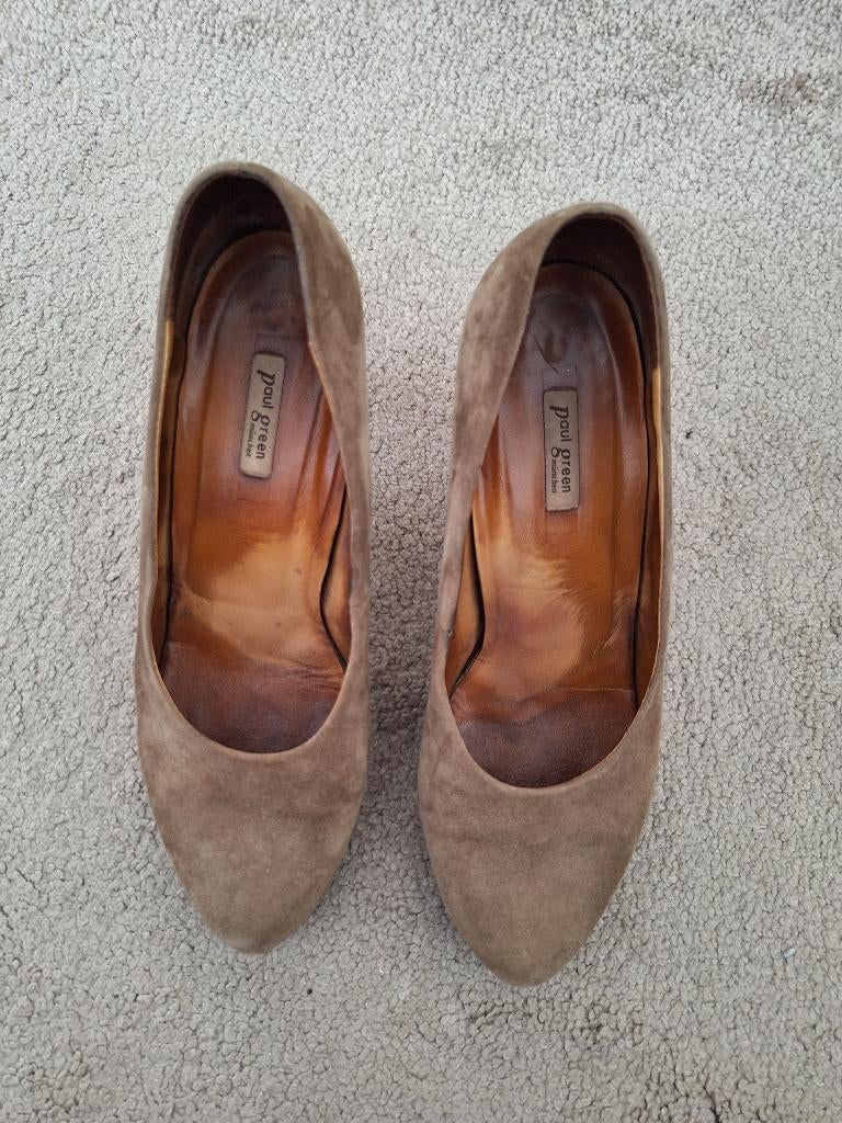 Mooie suede pumps van Paul Green, Ophalen, Pumps, Overige kleuren, Paul Green