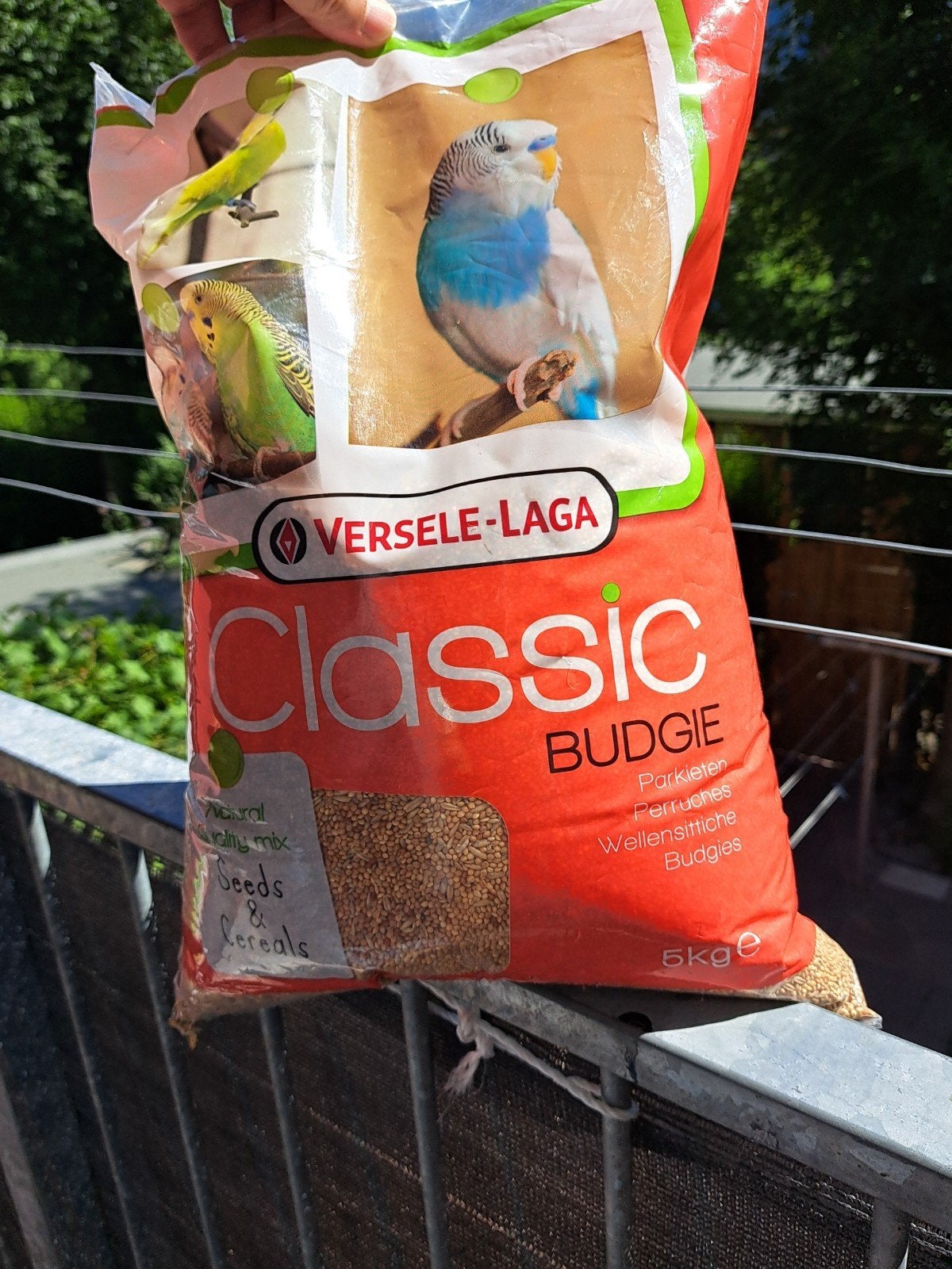 vogelkooi, voer en zand, Ophalen of Verzenden, Vogelkooi