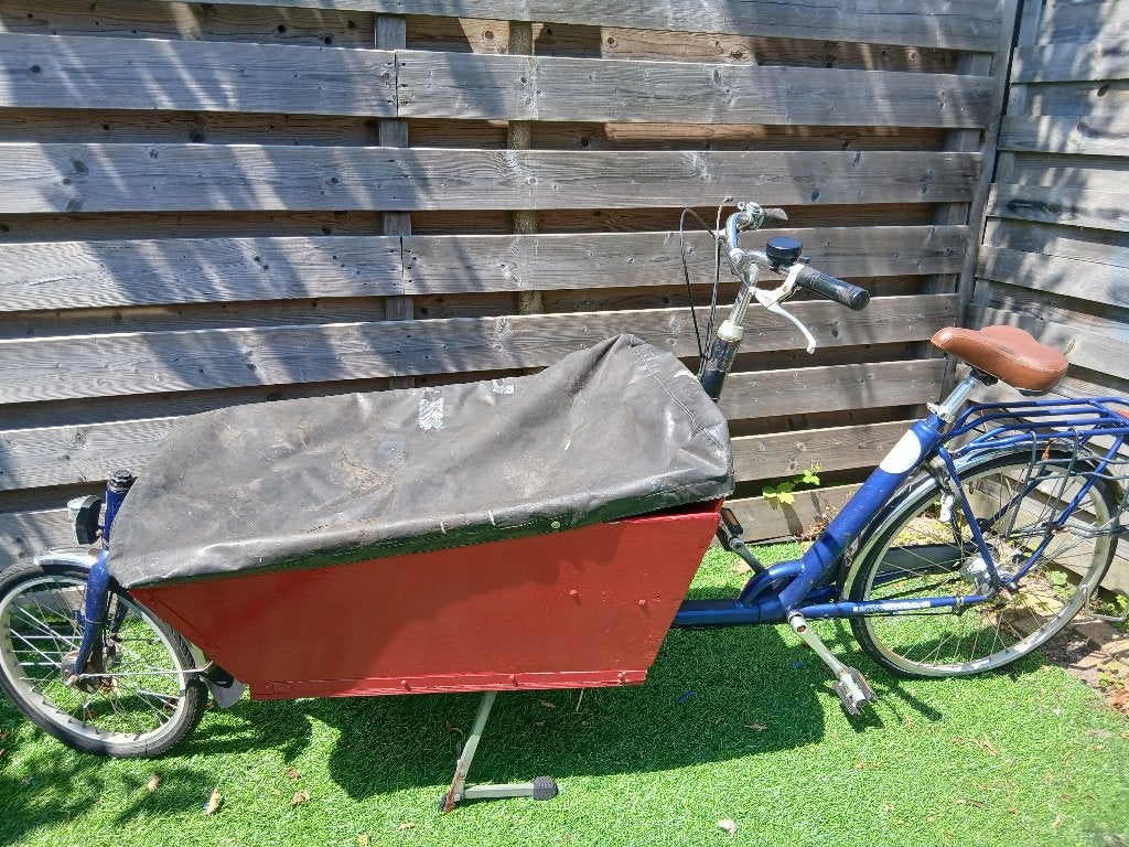 Opknap bakfiets TE KOOP, Ophalen, Gebruikt, 2 kinderen, Fietsfabriek
