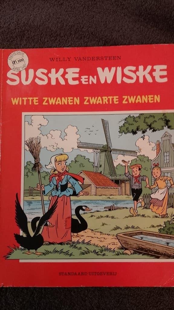 Suske en Wiske – Witte zwanen – Eerste druk AH 100, Gelezen, Willy Vandersteen, Eén stripboek, Ophalen of Verzenden