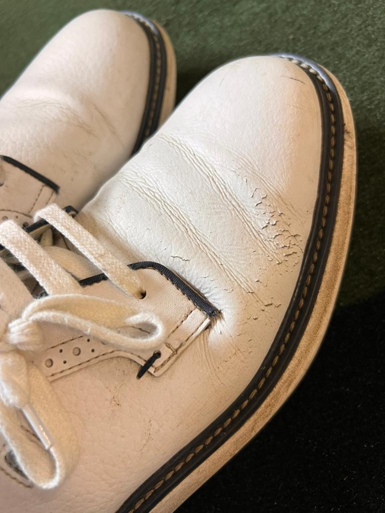 Footjoy golfschoenen - Gedragen, geen originele veters, Kleding | Heren, Schoenen, Ophalen, Gedragen, Wit, Sportschoenen