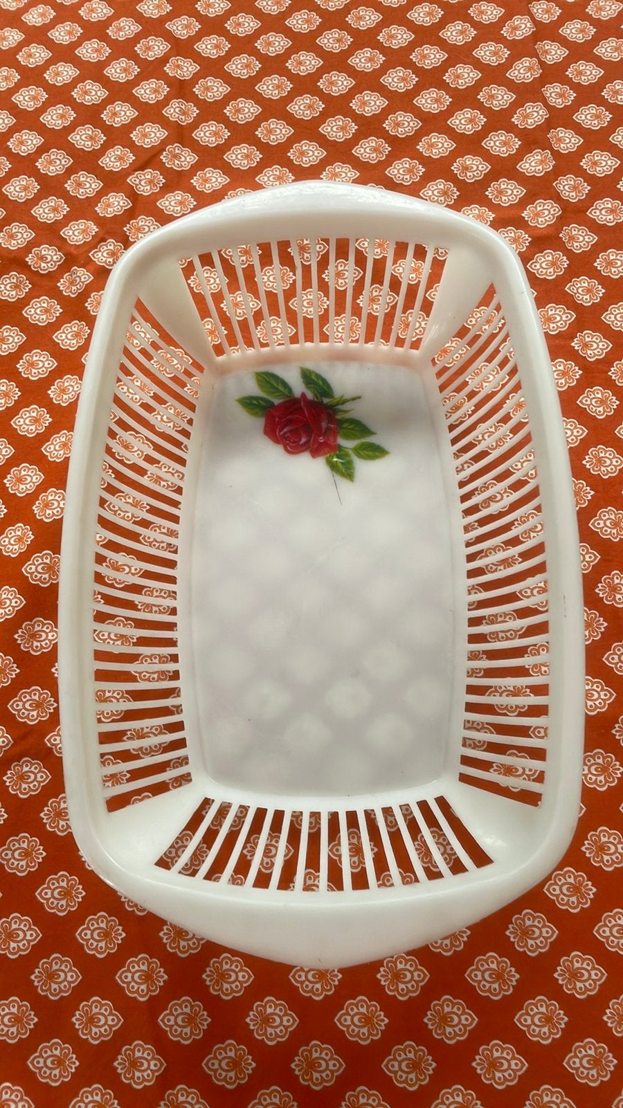 Broodmandje met roosje Italiaans, Ophalen of Verzenden, Huis en Inrichting