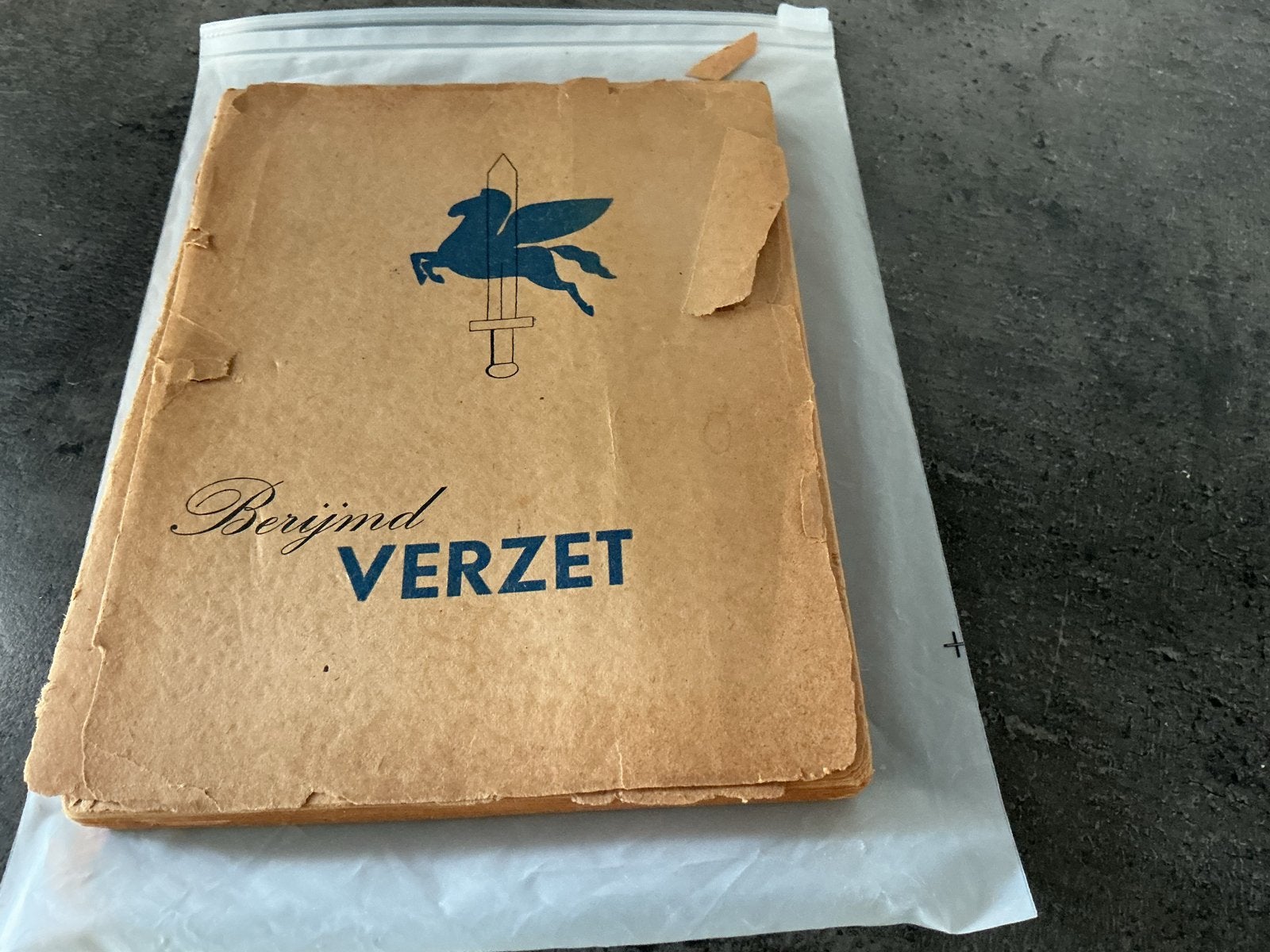 Berijmd Verzet - Eerste Openbare Uitgave (1945), Boeken, Gedichten en Poëzie, Gelezen, Meerdere auteurs, Ophalen of Verzenden