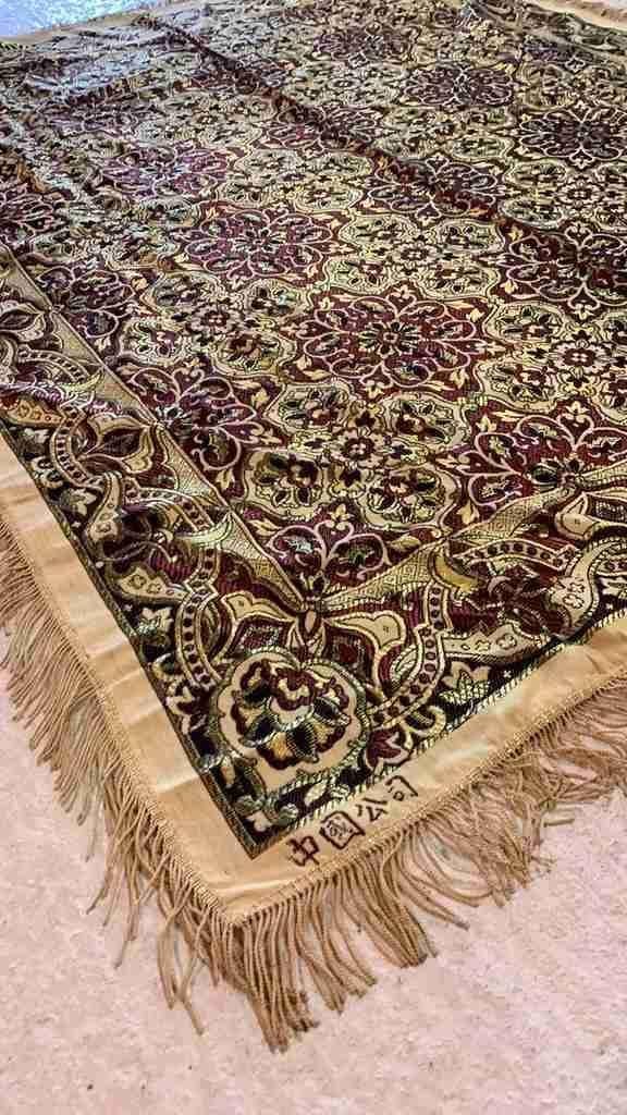 Tafelkleed goudgeel 155/129 cm, Gebruikt, Etten-Leur, DJT@dejuistetoon.eu, Ophalen of Verzenden