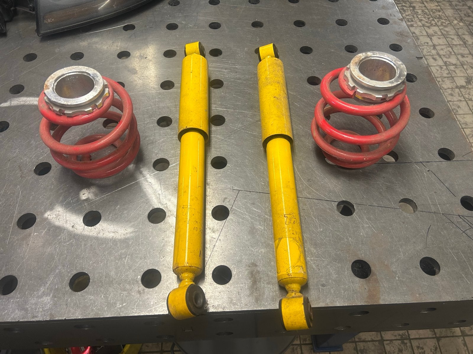 Verlaging set achter Audi TT Quattro, Auto-onderdelen, Ophalen of Verzenden, Gebruikt, Audi