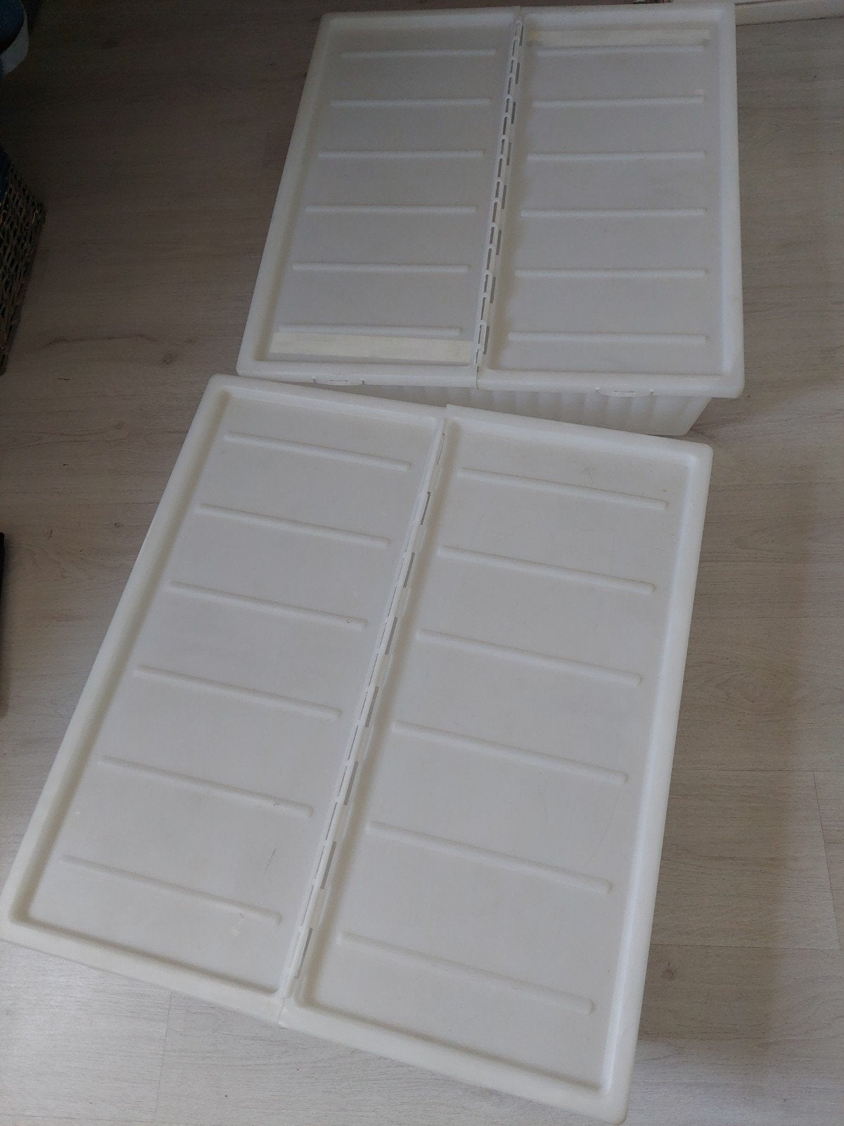IKEA GIMSE Opbergbakken met lichte beschadiging (2 stuks), Ophalen, Gebruikt