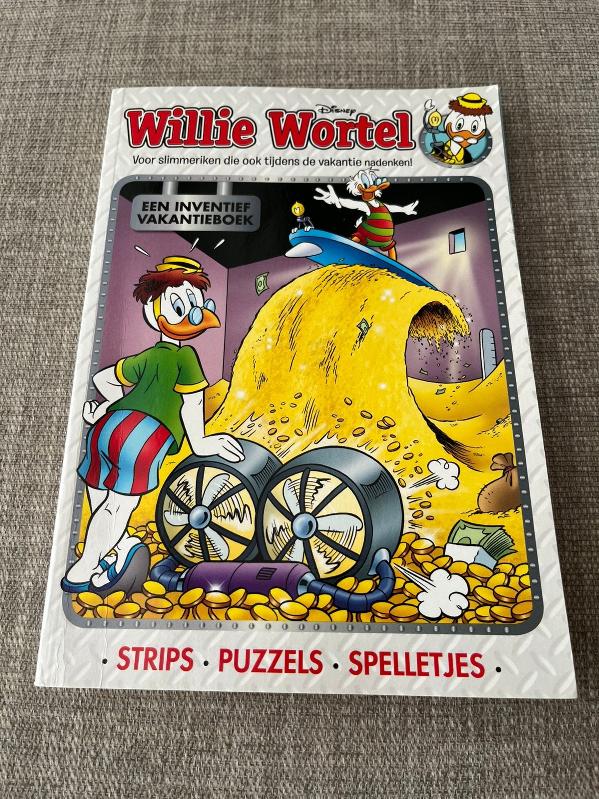 Willie Wortel vakantieboek, Eén comic, Ophalen, Gelezen, Europa