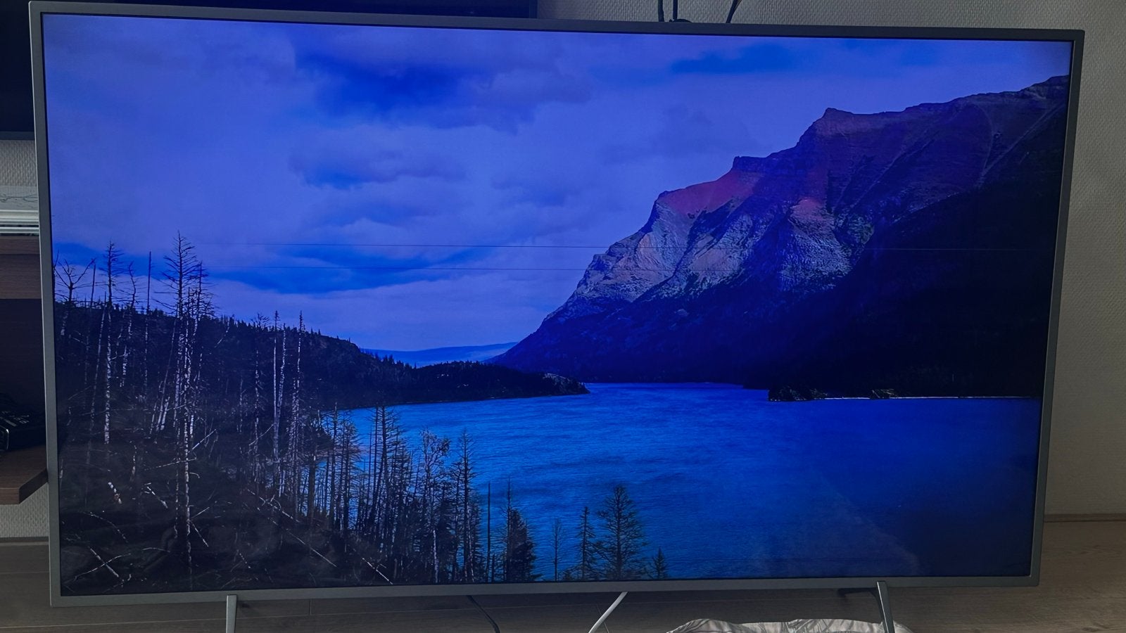 Philips 55PUS6401 4K TV met beeldscherm defect, Ophalen, Philips, LED, 50 Hz