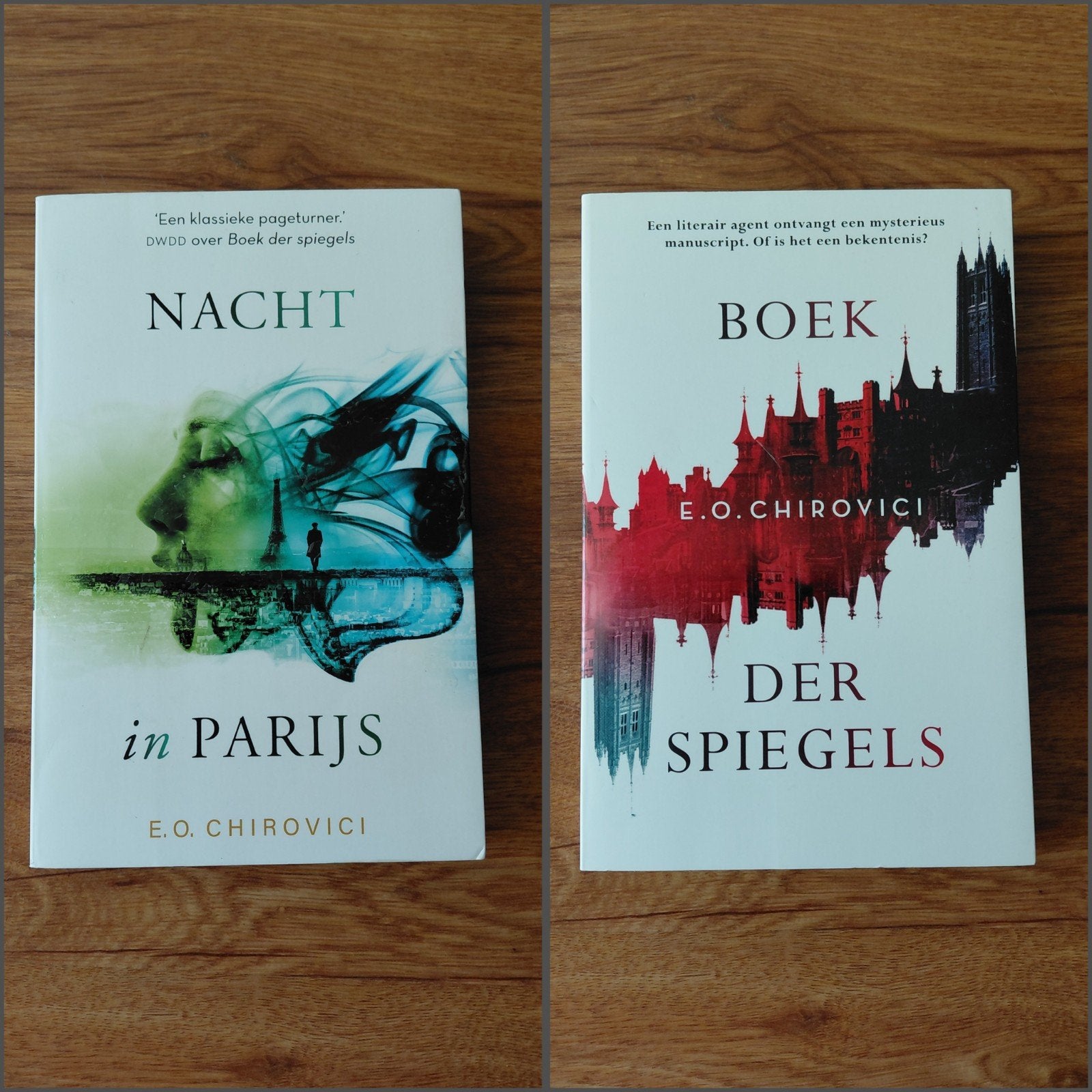 Thrillers • E.O. Chirovici • o.a. Boek der spiegels, Ophalen of Verzenden, Zo goed als nieuw, E.O. Chirovici