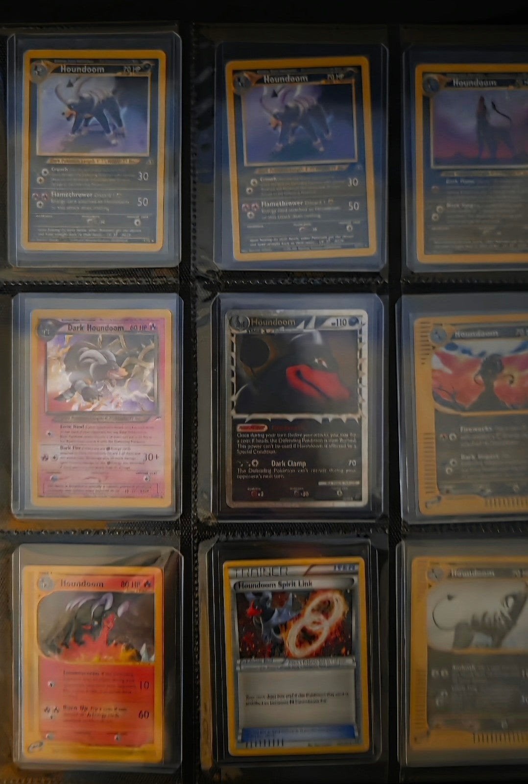 Pokémon Houndoom Collectie - Engels & Japans, Ophalen of Verzenden, Zo goed als nieuw