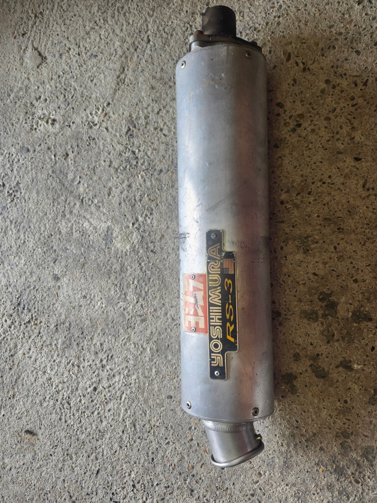 Originele Yoshimura RS-3 Slip-On Uitlaat, Ophalen of Verzenden, Gebruikt