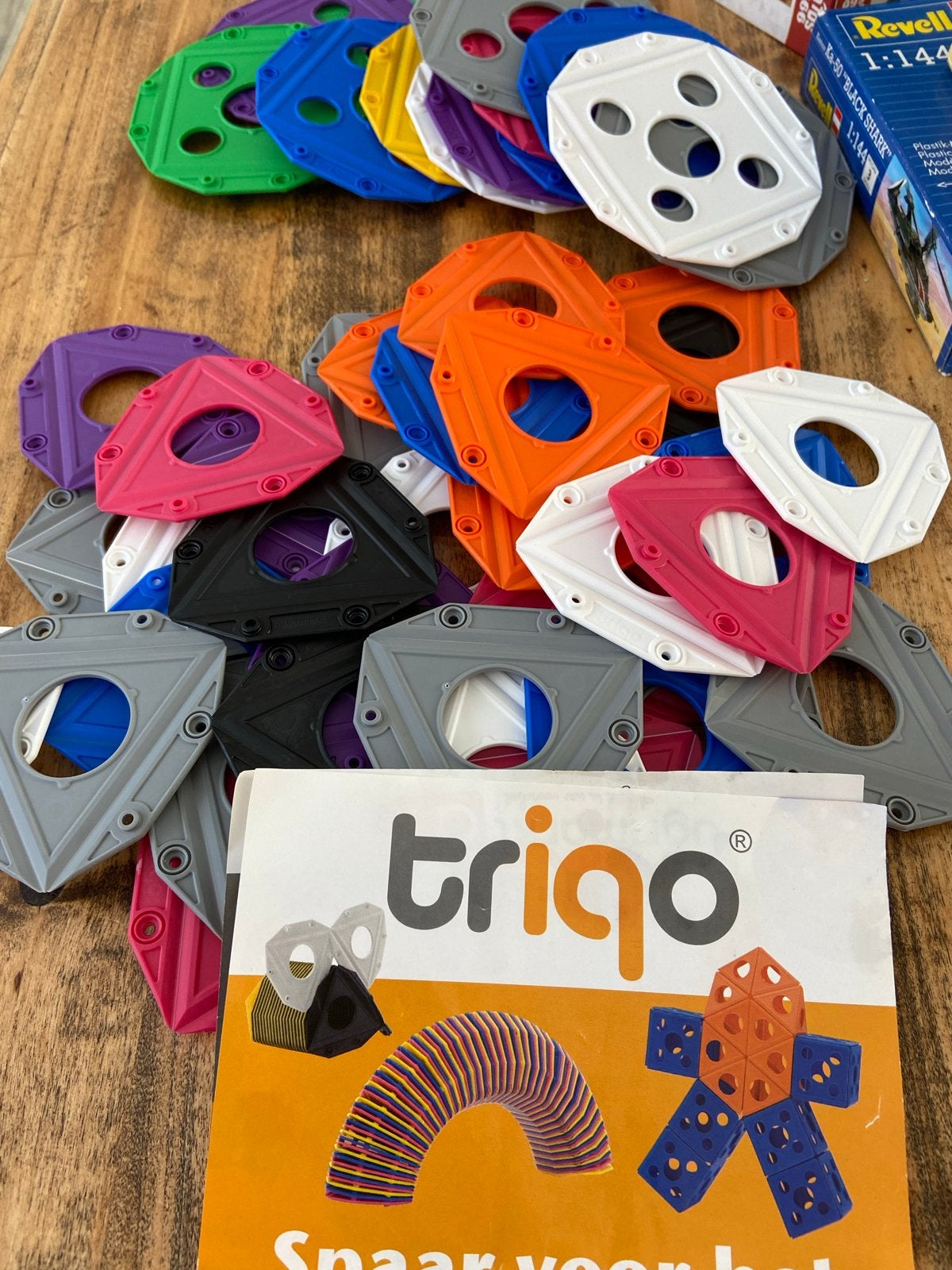 Trigo Bouwblokken Set - Diverse Kleuren en Vormen, Ophalen of Verzenden, Gebruikt, Overige merken