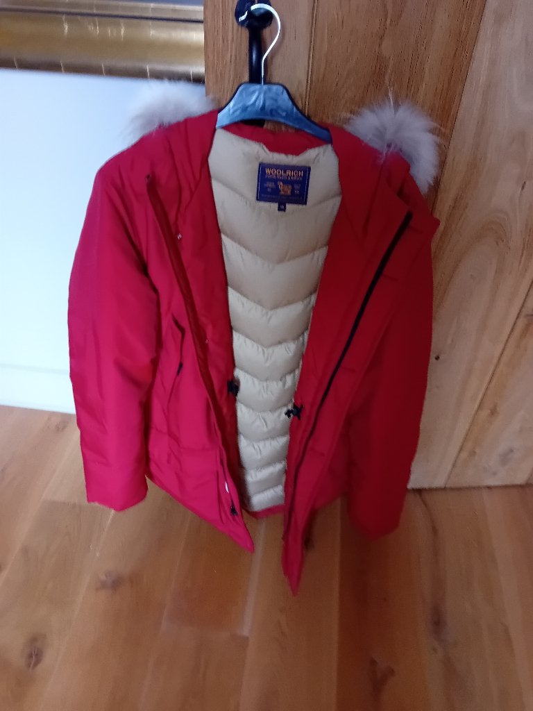 Woolrich donzen winterjas maat 170, Jongen of Meisje, Nieuw, Ophalen of Verzenden, Woolrich