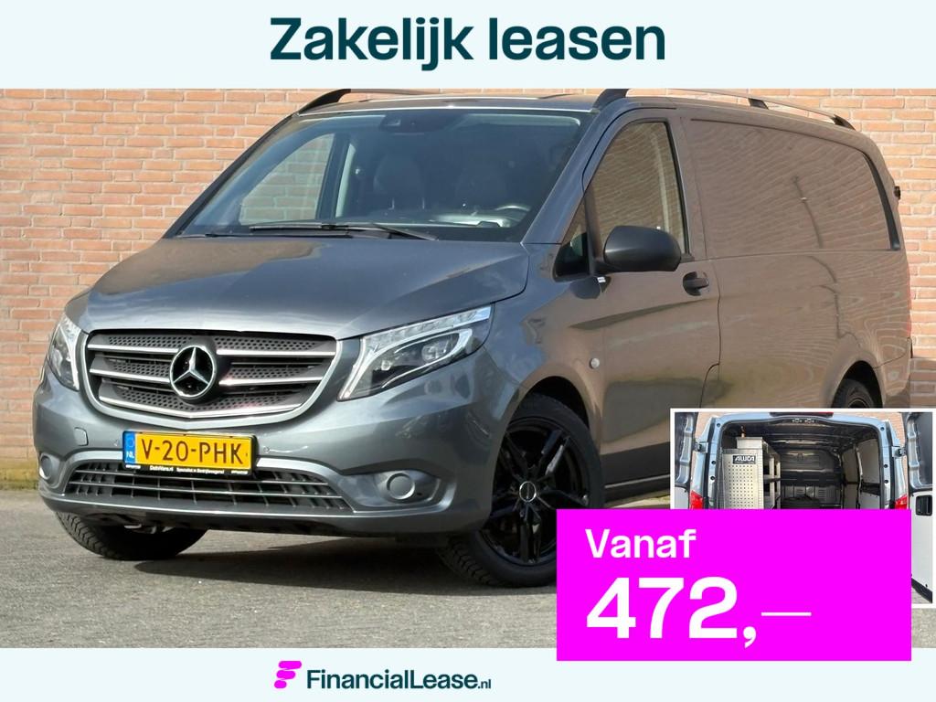 Mercedes-Benz Vito 114CDI 136PK Lang 9G-Tronic / Carplay / 2, Automaat, Gebruikt, 4 cilinders, Met garantie (alle)
