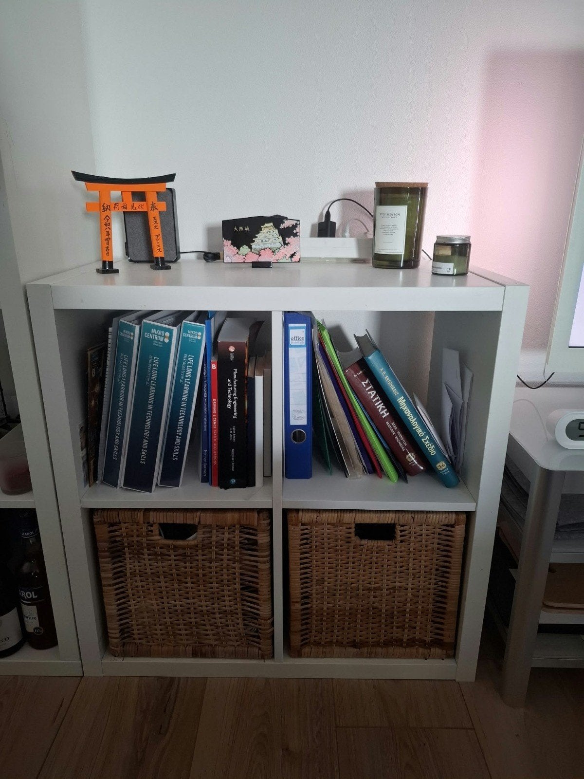 Ikea Kallax 2x2 wit open kast - Zo goed als nieuw, Ophalen, Zo goed als nieuw