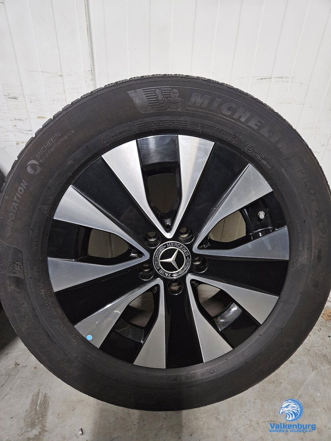 5-6mm! Originele Mercedes Vito V-klasse W447 EQV TPMS 17 inc, -, -, Banden en Velgen, 17 inch