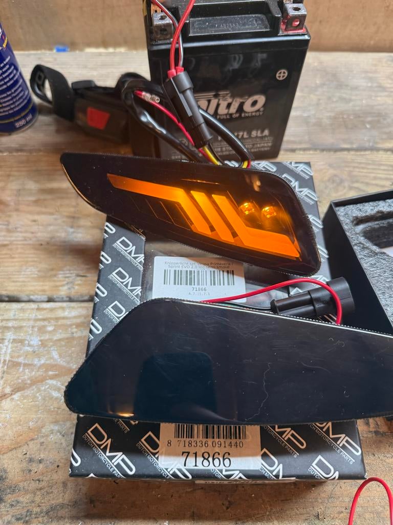 DMP Knipperlicht set Vespa Primavera/Sprint EVO 2.0 LED, Ophalen of Verzenden, Nieuw, Overige typen, Vespa