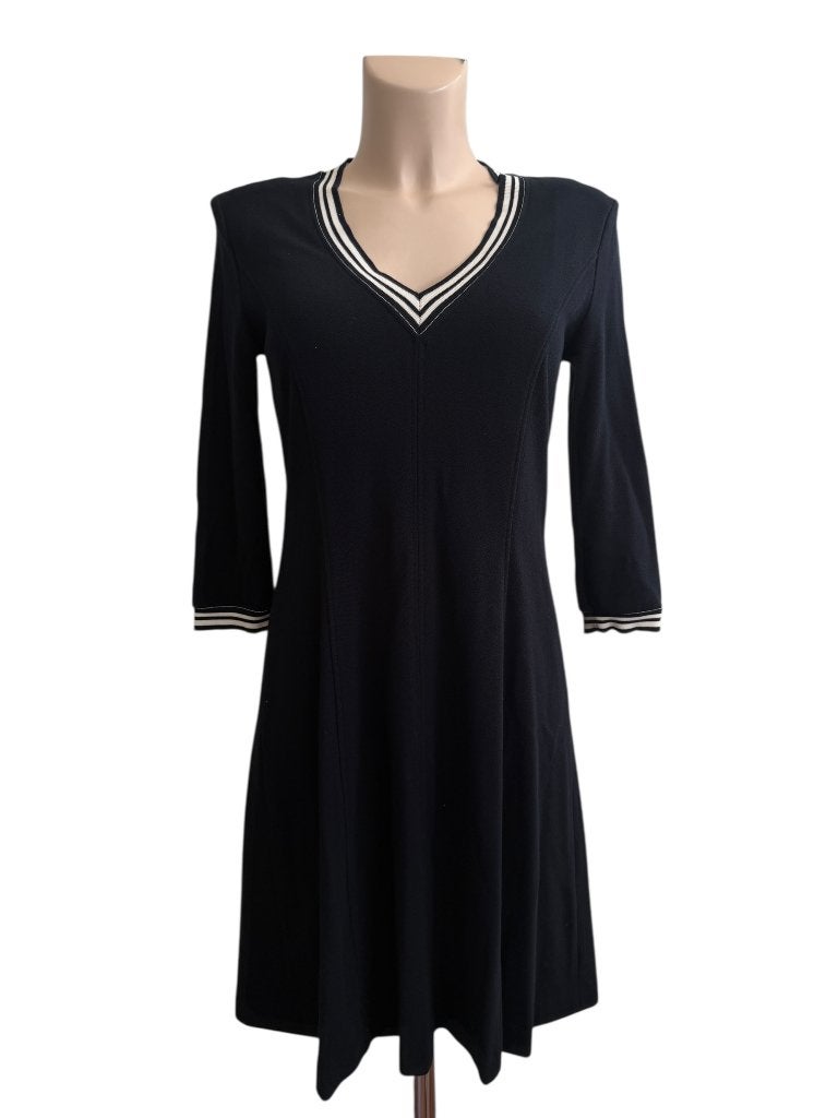 Marc Cain jurk S, Kleding | Dames, Maat 38/40 (M), Blauw, Ophalen of Verzenden, Zo goed als nieuw