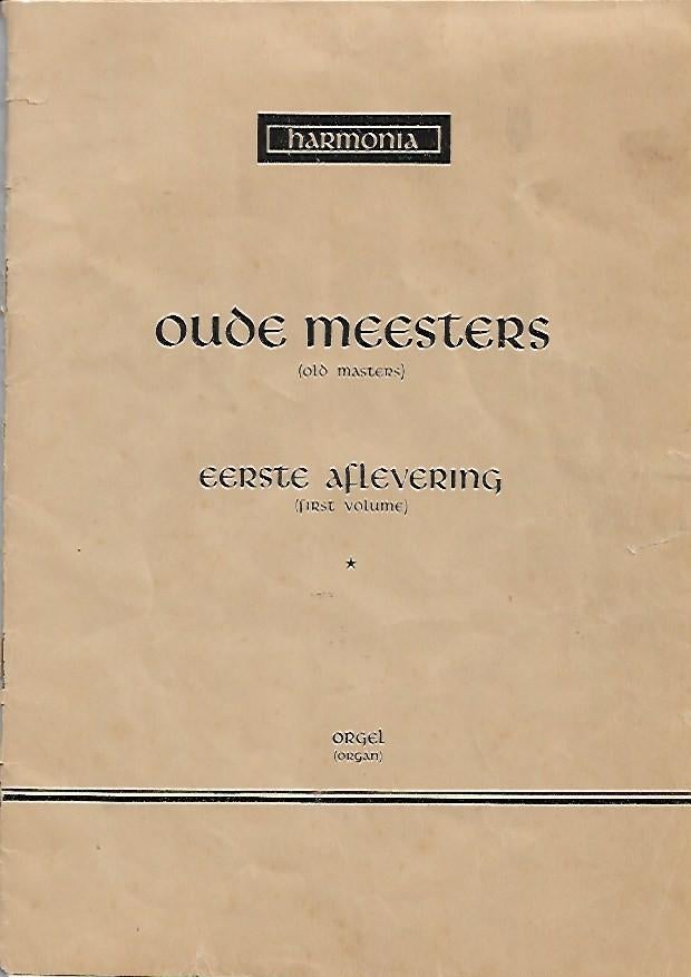 Oude meesters, Orgel, Gebruikt, Klassiek, Les of Cursus