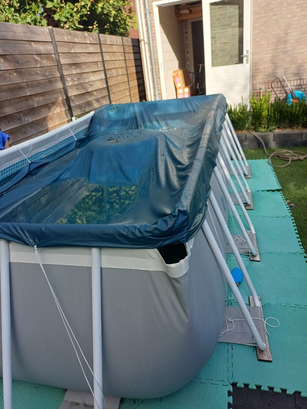 Intex Zwembad 4x2x1m, Ophalen, Gebruikt, 200 tot 300 cm, 80 tot 120 cm