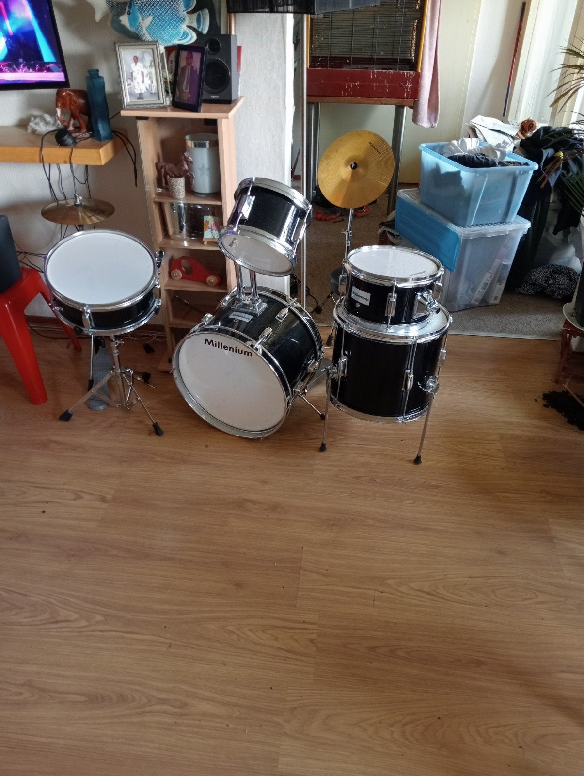 Millenium drumstel -  v kinderen mag v 40 eu opgehaald worde, Ophalen of Verzenden, Gebruikt, Overige merken