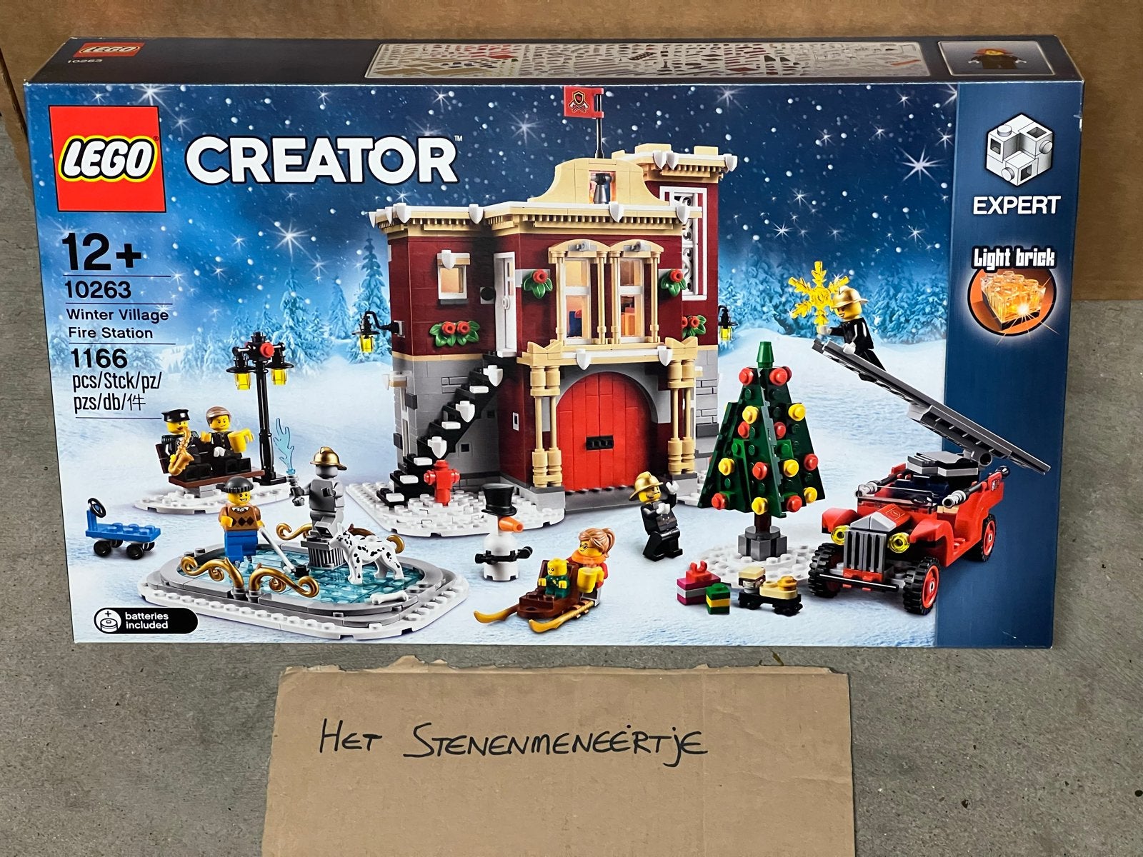 LEGO 10263 - Winter Village Fire Station (nieuw), Ophalen, Lego, Nieuw, Compleet