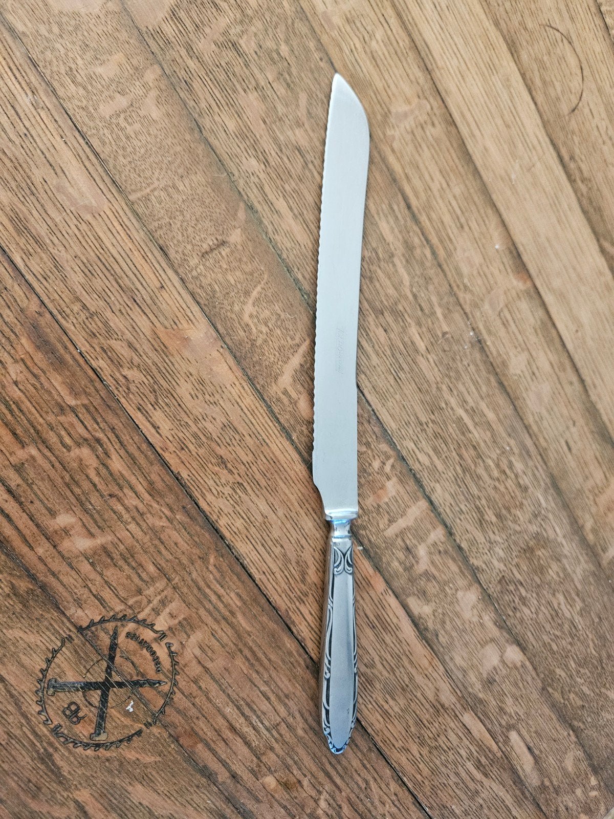 Vintage Gero Zilmeta Broodmes Model 517 Georg Nilsson, Ophalen of Verzenden