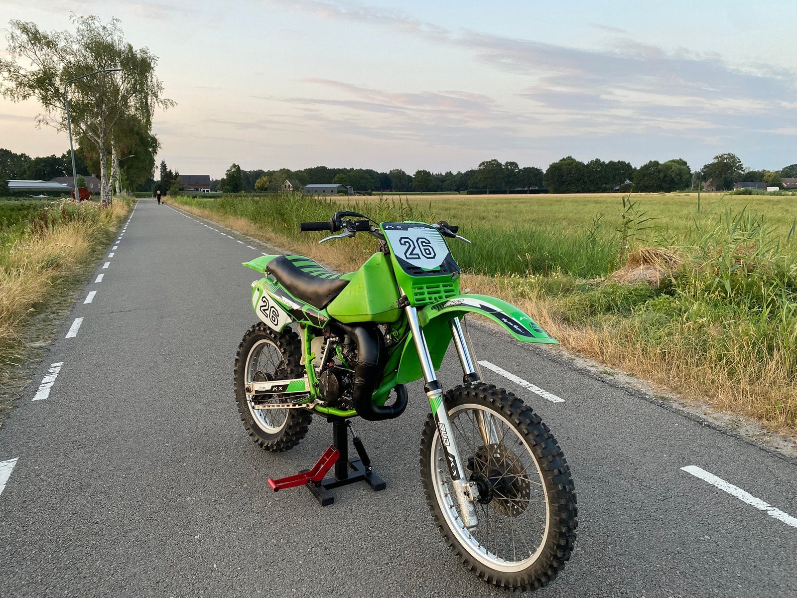 Crossmotor kawasaki kx125, 6 versnellingen, Gebruikt, 125 cc, Ophalen