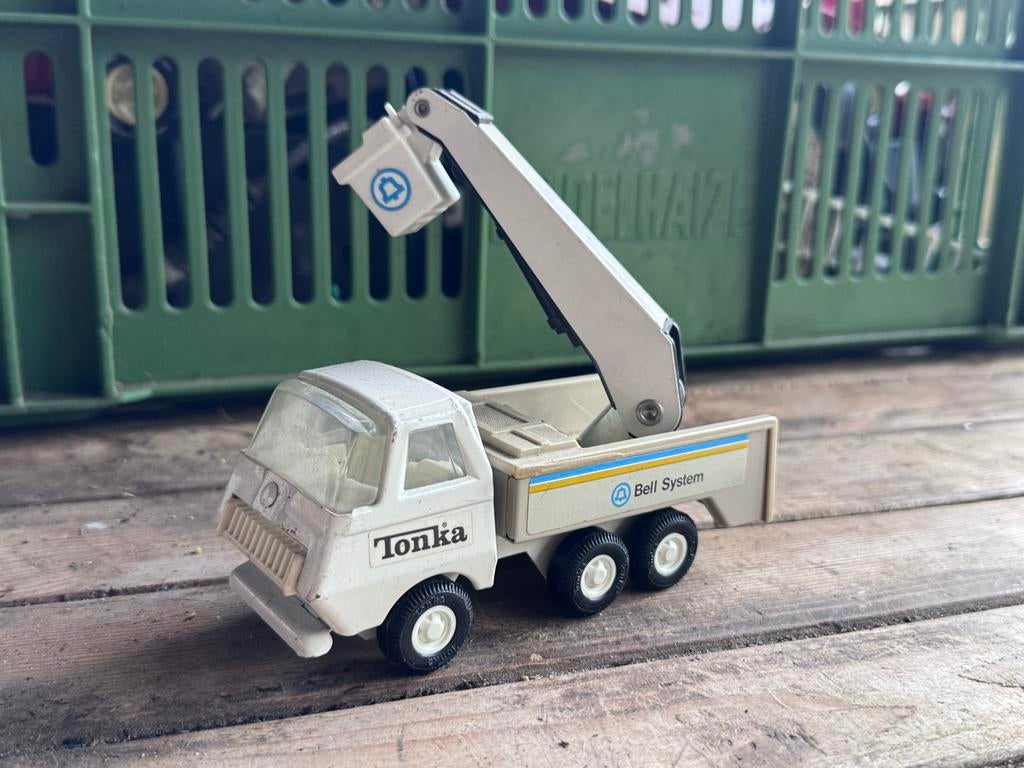 Vintage Tonka Bell System Speelgoed Vrachtwagen, Ophalen of Verzenden, Gebruikt