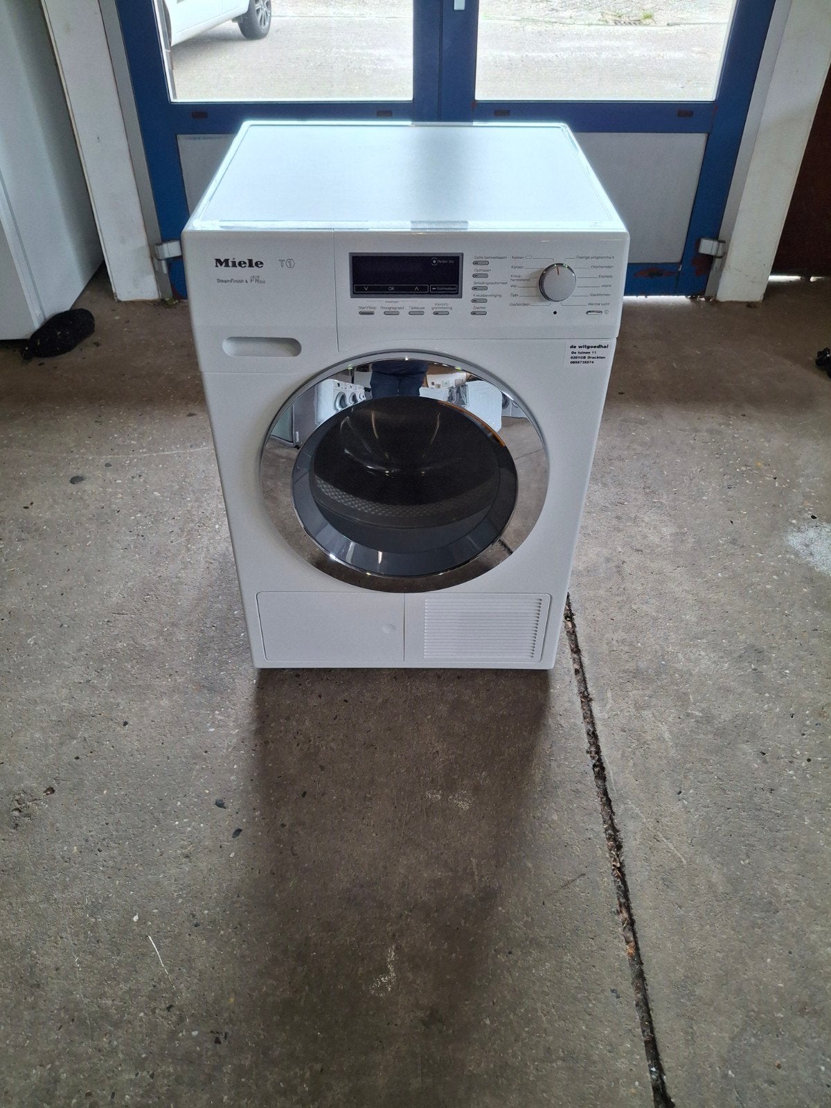 Miele T1  Warmtepompdroger 8kg, Info@miele.com, Miele & Cie. KG, Ophalen of Verzenden, Zo goed als nieuw