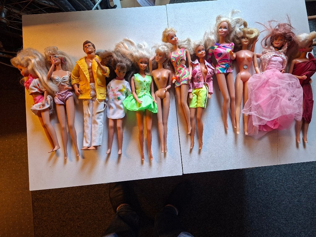 Barbie poppen en kleertjes, Ophalen of Verzenden, Gebruikt, Barbie