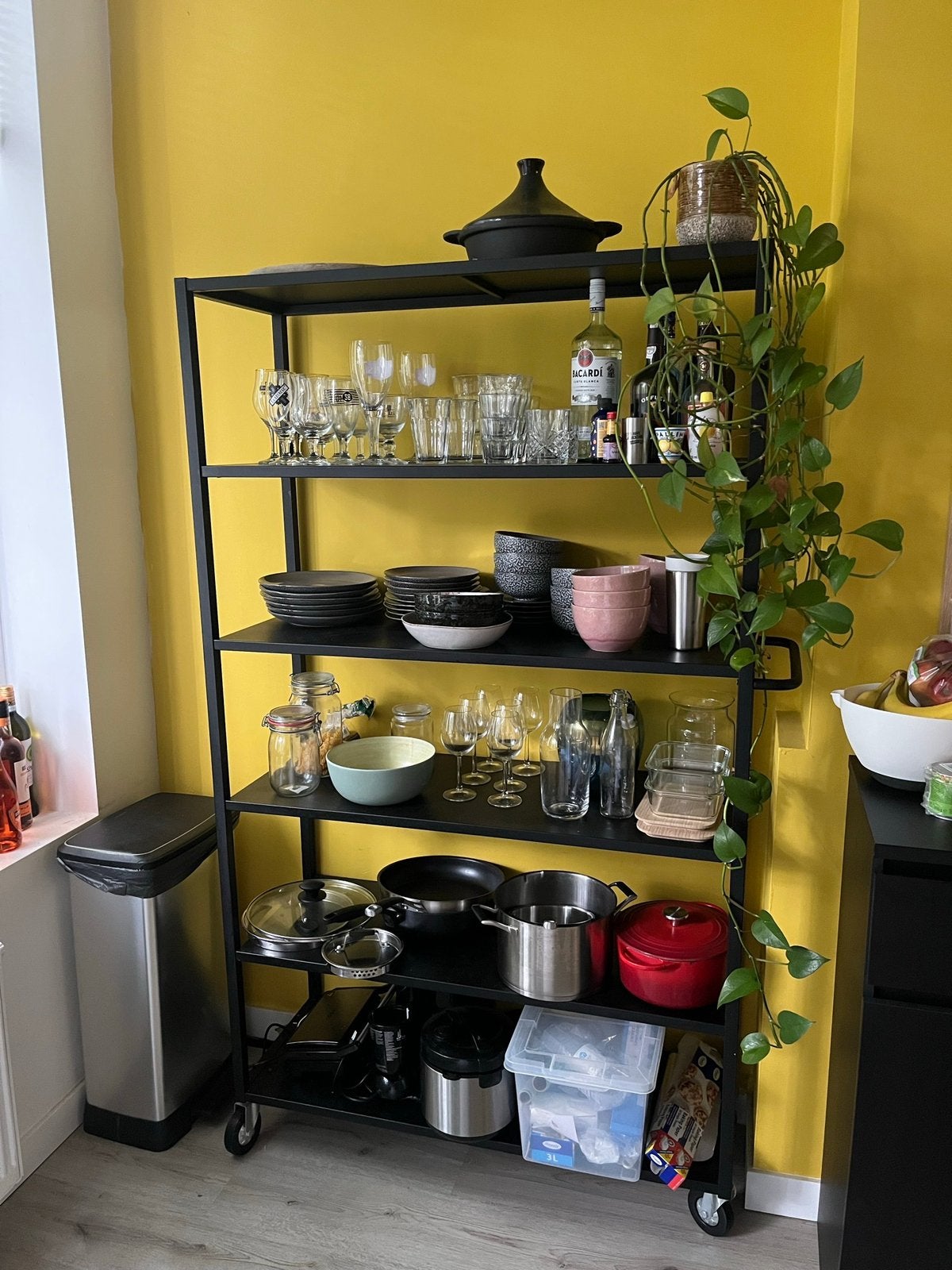 Bakkerskar Giel metaal zwart, Ophalen, Gebruikt, Minder dan 100 cm, Metaal