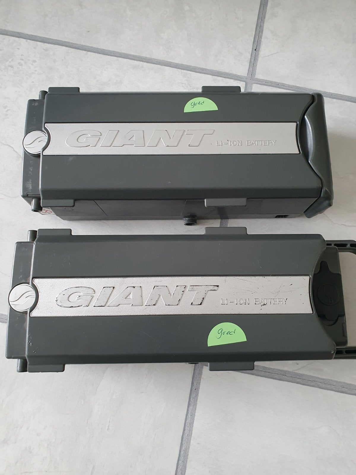 2x giant accu's(zo goed als nieuw), Ophalen of Verzenden, Zo goed als nieuw
