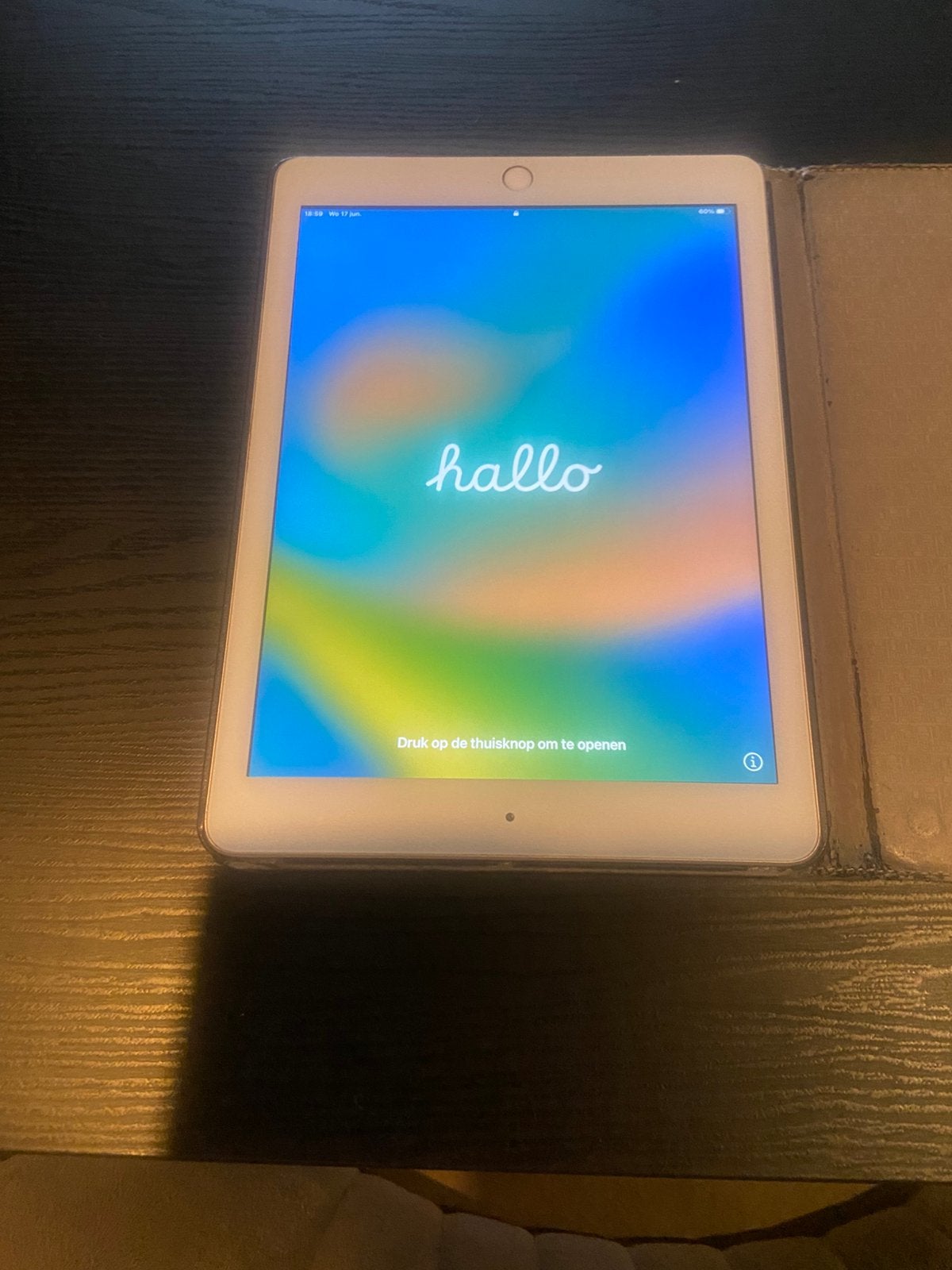 Apple ipad A18222, Computers en Software, Gebruikt, Apple iPad, Wit, 128 GB