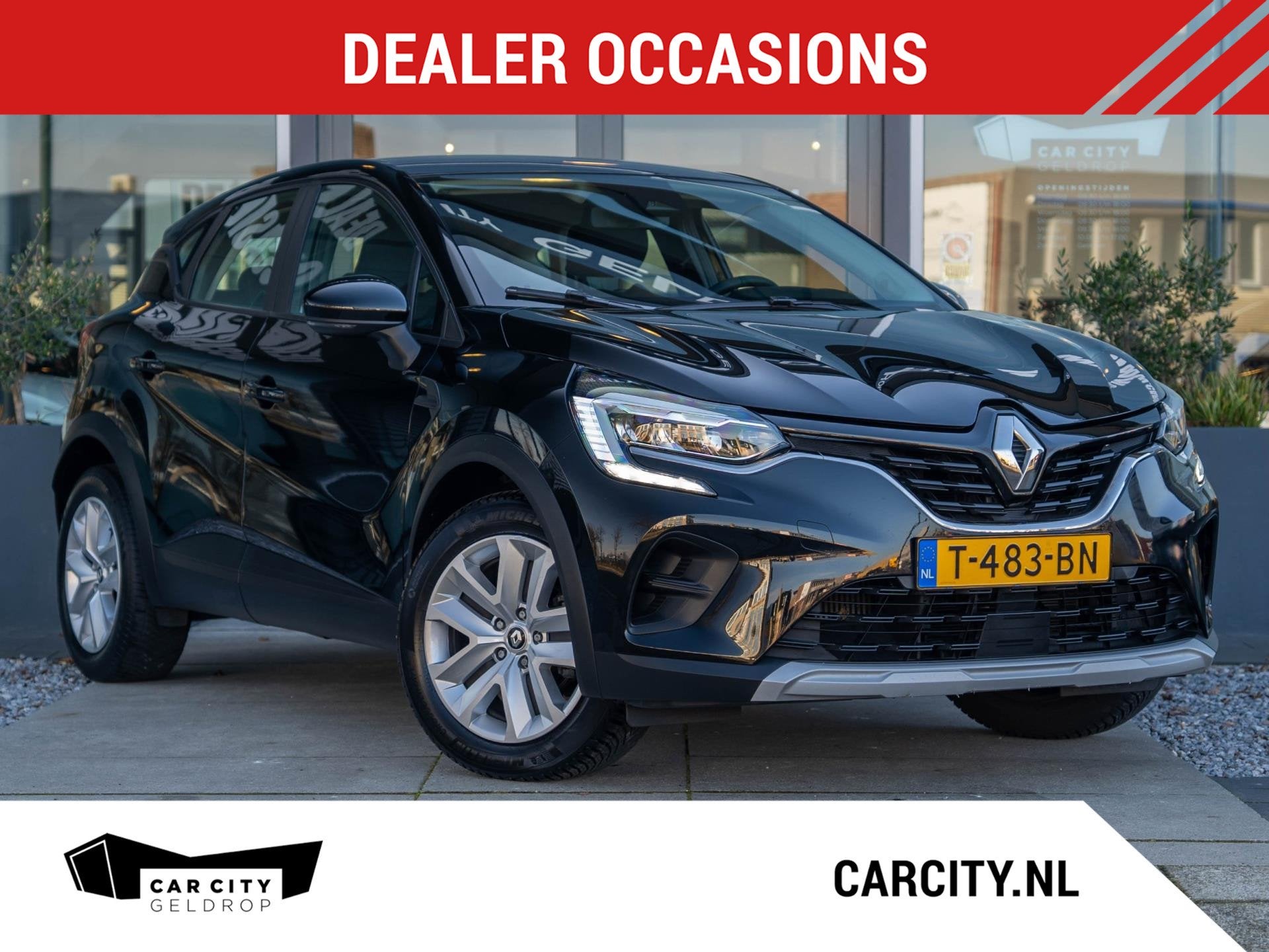 Renault Captur 1.0 TCe 90 Evolution | Keyless | Cruise | DAB, Auto's, Dealer onderhouden, Stof, Gebruikt, Met garantie (alle)