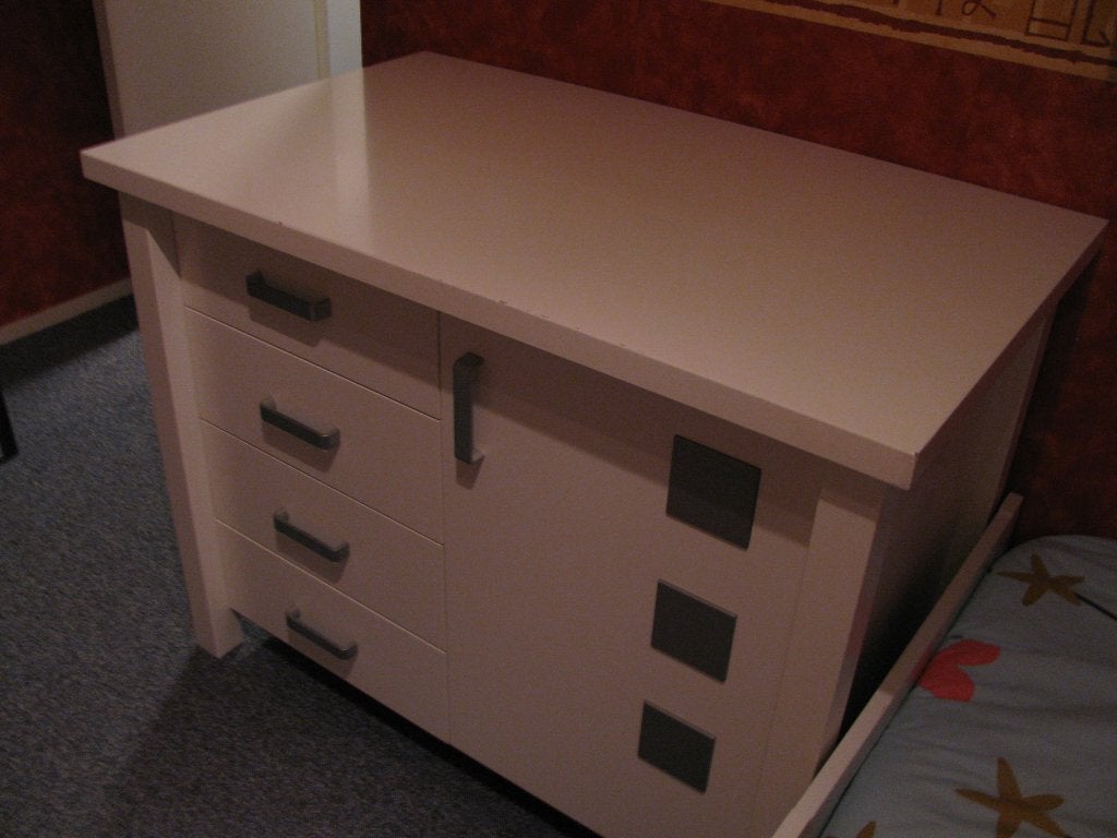 Commode, Kinderen en Baby's, Kinderkamer | Commodes en Kasten, Ophalen, Gebruikt, 50 tot 70 cm, 100 cm of meer